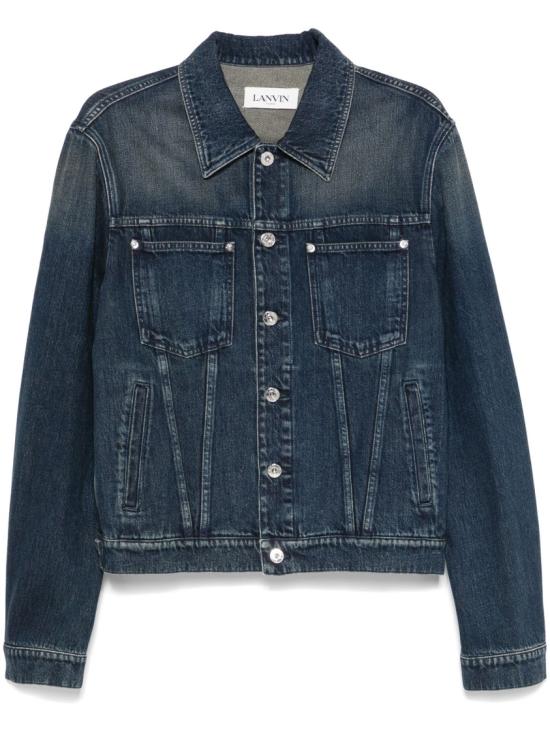  랑방 데님 자켓 RM JA0003 D084 A24 Blue