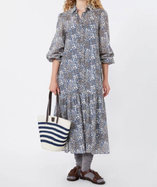 26SS 위켄드막스마라 롱 원피스 2615231022600 004 Blue - WEEKEND MAX MARA