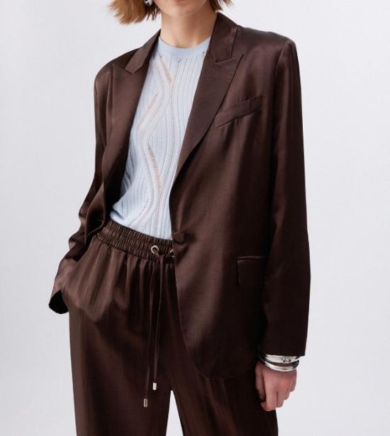 26SS 리우조 자켓 CA6146T450A P9576 Brown - LIU JO