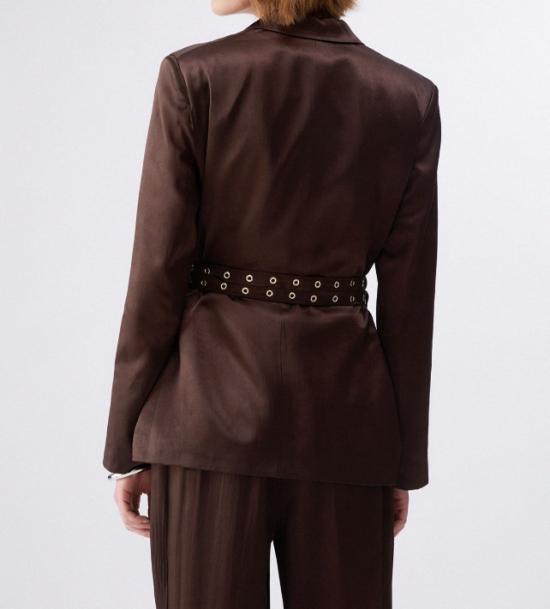 26SS 리우조 자켓 CA6146T450A P9576 Brown - LIU JO