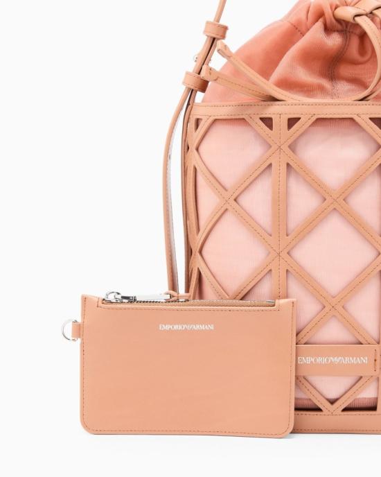 26SS 엠포리오 아르마니 토트백 EW004819 AF25756 M6376 Pink - EMPORIO ARMANI