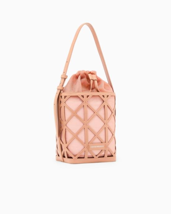 26SS 엠포리오 아르마니 토트백 EW004819 AF25756 M6376 Pink - EMPORIO ARMANI