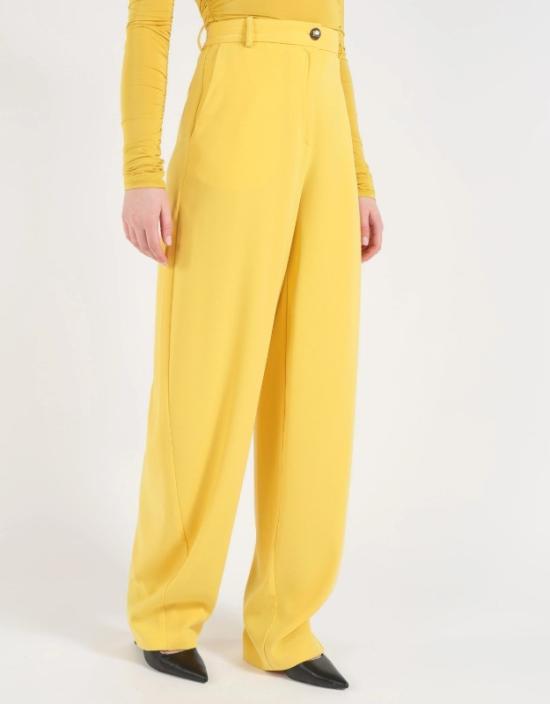 26SS 엘리자베타프랜치 수트 팬츠 PA17861E2 EV4 Yellow - ELISABETTA FRANCHI