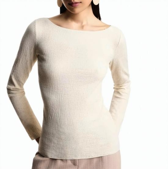 26SS 엠포리오 아르마니 스웨터 EW003582 AF21210 U1081 Neutrals - EMPORIO ARMANI
