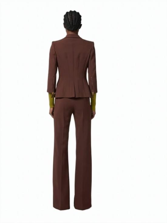 26SS 엘리자베타프랜치 수트 팬츠 PA18462E2 644 Brown - ELISABETTA FRANCHI