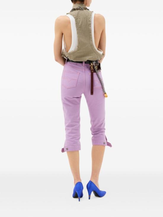 26SS 베르사체 데님 팬츠 1023741 1A17871 1DB20 Purple - VERSACE