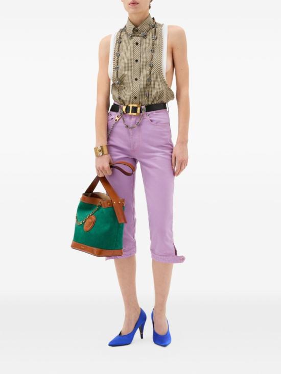 26SS 베르사체 데님 팬츠 1023741 1A17871 1DB20 Purple - VERSACE