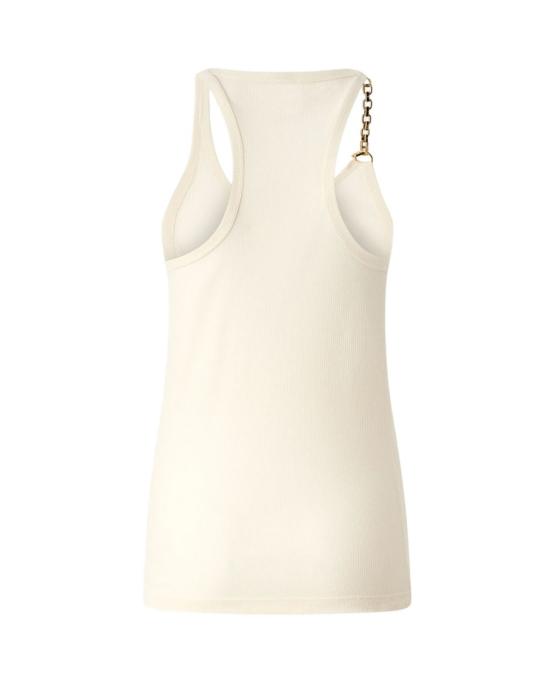 26SS 핑코 민소매 티셔츠 106633 A32C C03 Neutrals - PINKO
