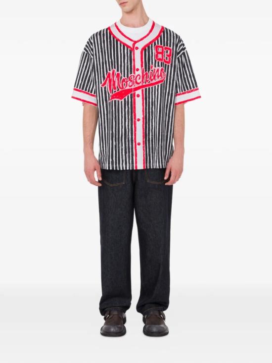 26SS 모스키노 반팔 티셔츠 A07090241 Multicolor - MOSCHINO