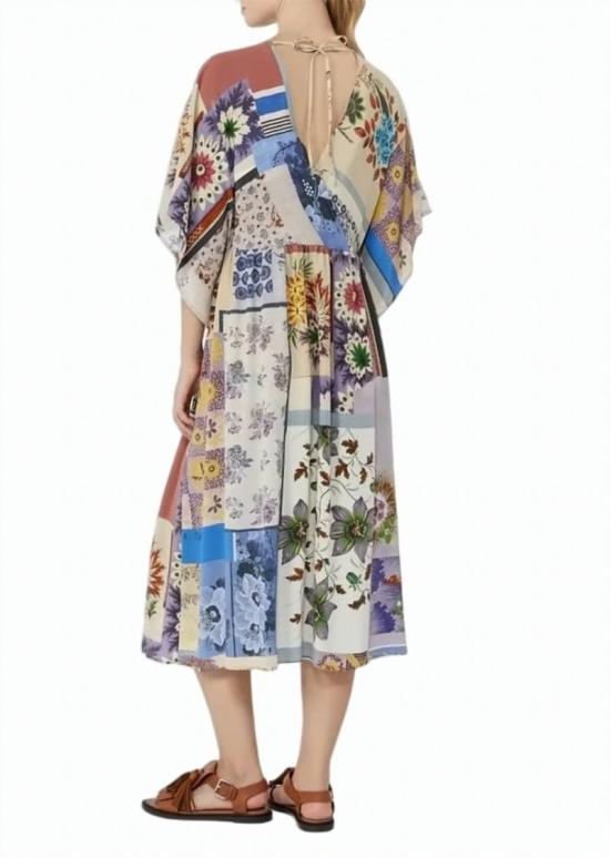 26SS 위켄드막스마라 미디 원피스 2615221072600 001 Multicolor - WEEKEND MAX MARA