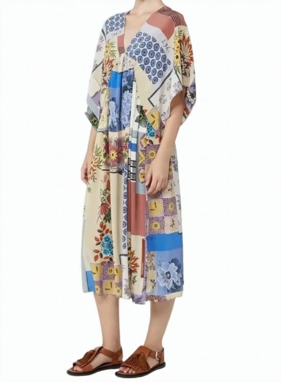 26SS 위켄드막스마라 미디 원피스 2615221072600 001 Multicolor - WEEKEND MAX MARA