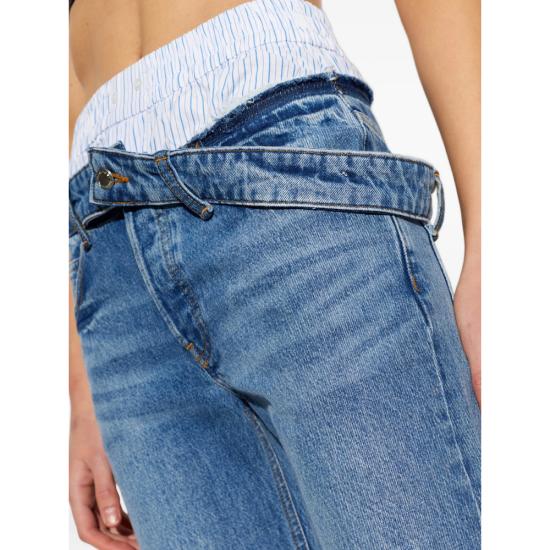 26FW 알렉산더 왕 데님 팬츠 4DC3264123 400C BLUE - ALEXANDER WANG