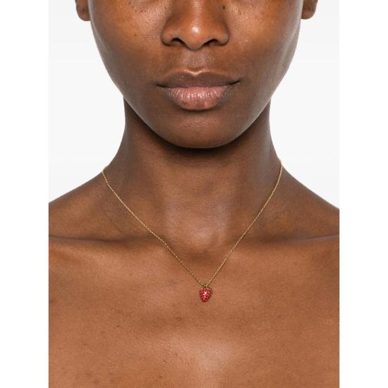 26FW 케이트 스페이드 목걸이/팬던트 KO926 RED GOLD RED - KATE SPADE