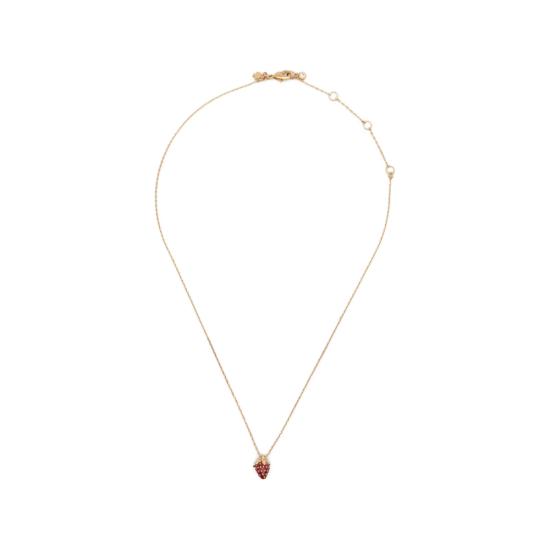 26FW 케이트 스페이드 목걸이/팬던트 KO926 RED GOLD RED