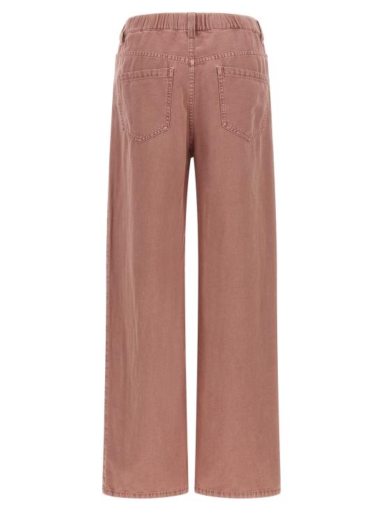 26SS 브루넬로 쿠치넬리 스트레이트 팬츠 ML996P4053C9399 Pink - BRUNELLO CUCINELLI