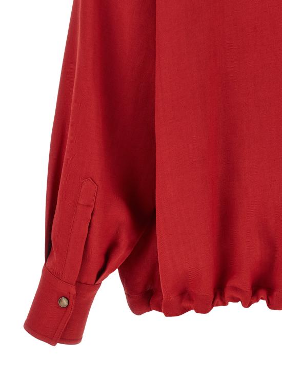 26SS 브루넬로 쿠치넬리 셔츠 MH126NE416C9053 Red - BRUNELLO CUCINELLI