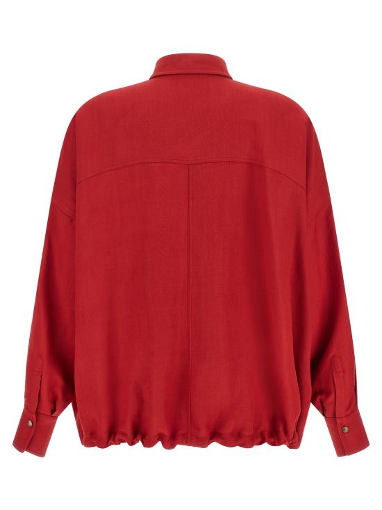 26SS 브루넬로 쿠치넬리 셔츠 MH126NE416C9053 Red - BRUNELLO CUCINELLI