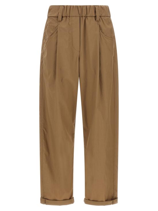 26SS 브루넬로 쿠치넬리 코튼 팬츠 M0H93P8907C9266 Beige