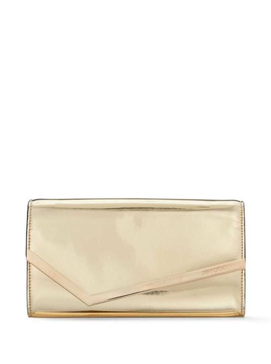 26FW 지미추 클러치/파우치 EMMIEMIFGOLD Metallic