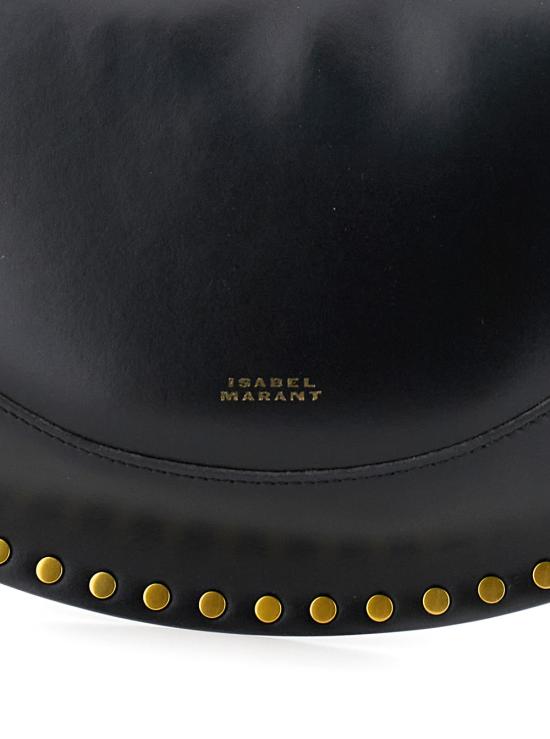 26FW 이자벨마랑 나오코 스터드 레더 백 PP0001FAA1C01M01BK Black - ISABEL MARANT