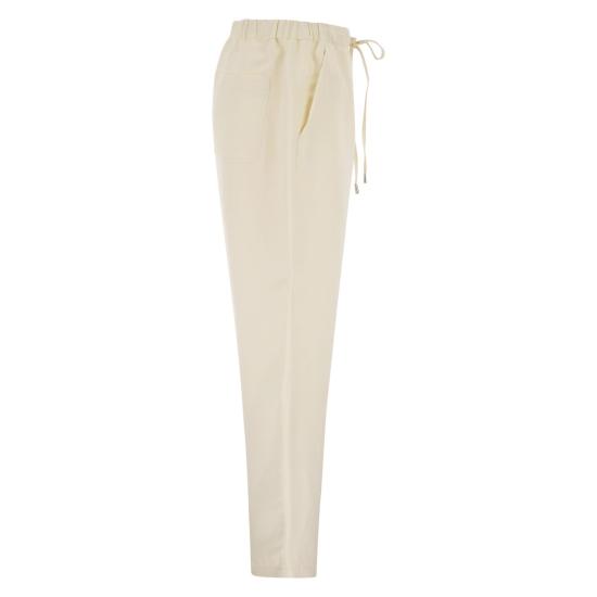 26SS 안토넬리 피렌체 트레이닝/조거 팬츠 Q8713 CREAM - ANTONELLI FIRENZE