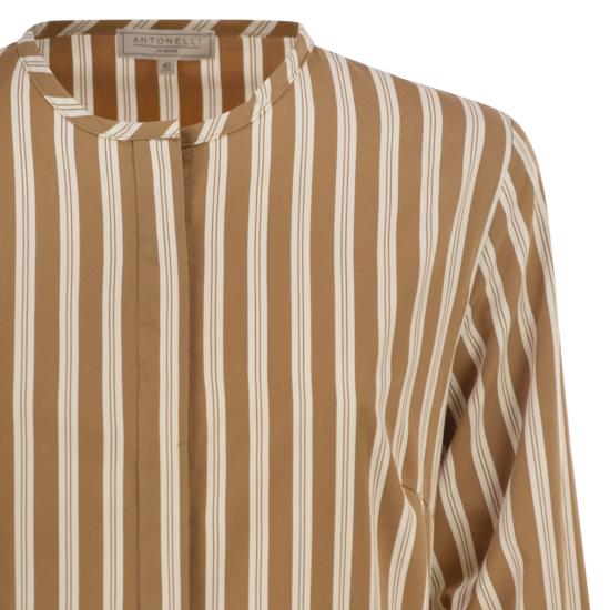 26SS 안토넬리 피렌체 롱 원피스 Q6630 BROWN - ANTONELLI FIRENZE