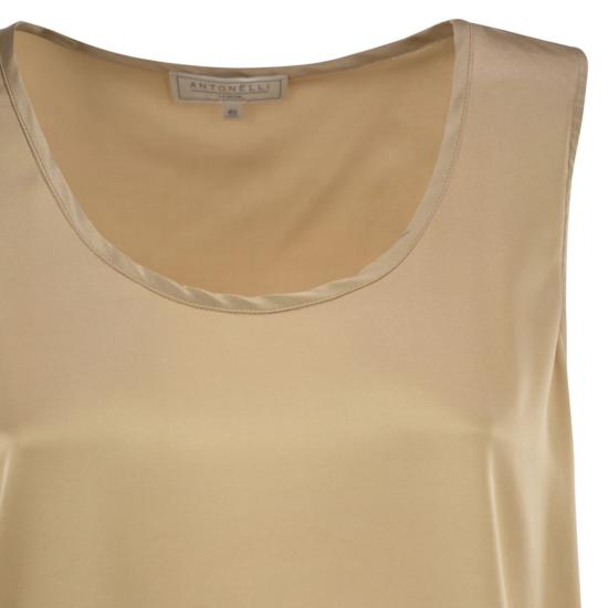 26SS 안토넬리 피렌체 민소매 티셔츠 Q5743 BEIGE - ANTONELLI FIRENZE