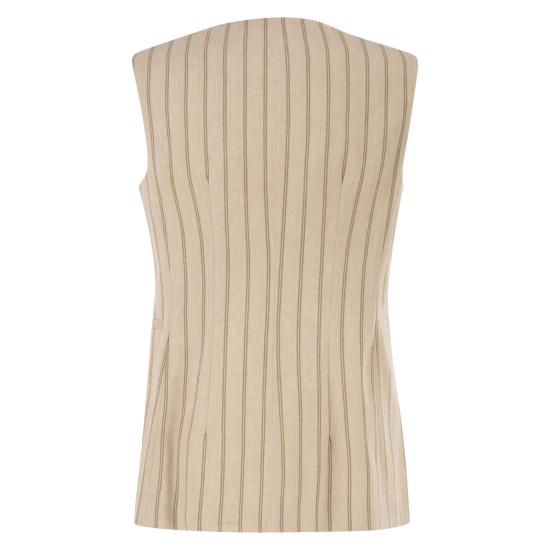 26SS 안토넬리 피렌체 베스트 Q3746 BEIGE - ANTONELLI FIRENZE