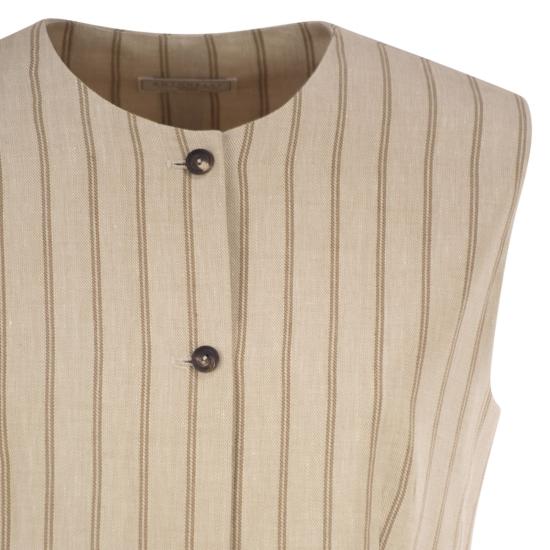 26SS 안토넬리 피렌체 베스트 Q3746 BEIGE - ANTONELLI FIRENZE
