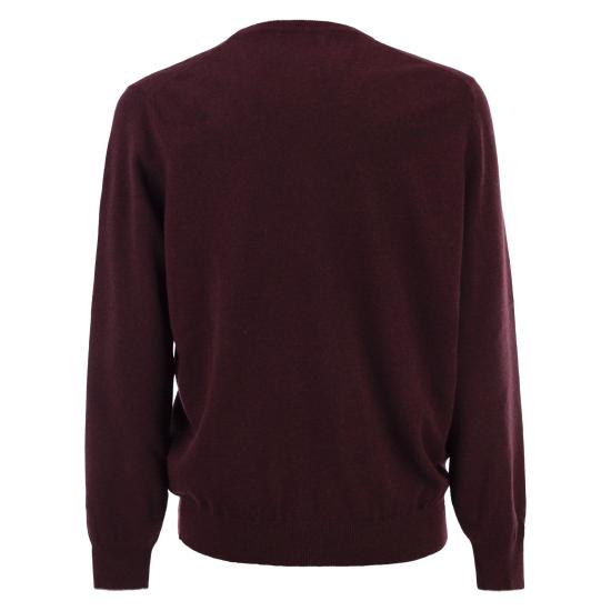 26SS 브루넬로 쿠치넬리 캐시미어 니트 M2200100 BORDEAUX - BRUNELLO CUCINELLI