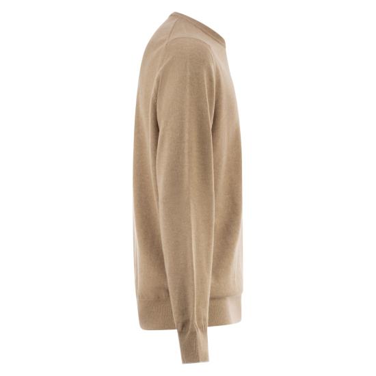 26SS 브루넬로 쿠치넬리 캐시미어 니트 M2200100 CAMEL - BRUNELLO CUCINELLI