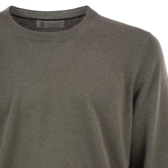 26SS 브루넬로 쿠치넬리 캐시미어 니트 M2200100 TURTLEDOVE - BRUNELLO CUCINELLI