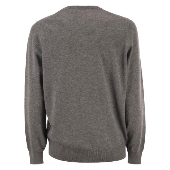 26SS 브루넬로 쿠치넬리 캐시미어 니트 M2200100 GREY - BRUNELLO CUCINELLI