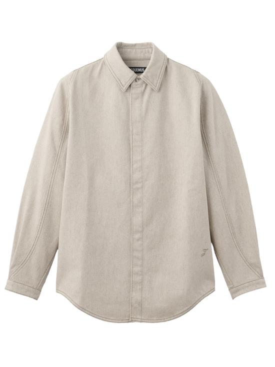 26SS 자크뮈스 셔츠 SHW00565AD00044 130 LIGHT BEIGE