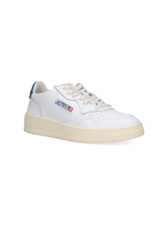 26FW 오트리 메달리스트 로우 레더 스니커즈 AULW LL29 White - AUTRY