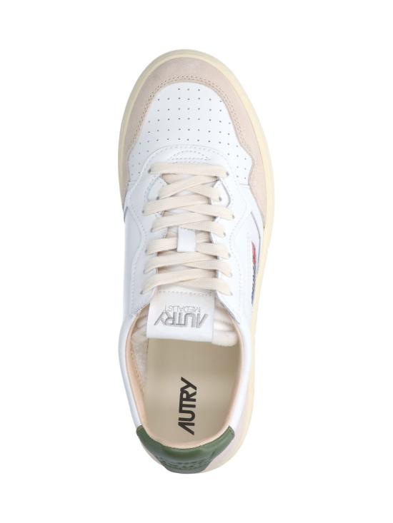 26FW 오트리 메달리스트 로우 스니커즈 AULM LS17 White - AUTRY