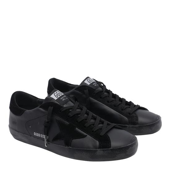26FW 골든구스 슈퍼스타 스니커즈 GMF00101 F00799190100 Black - GOLDEN GOOSE
