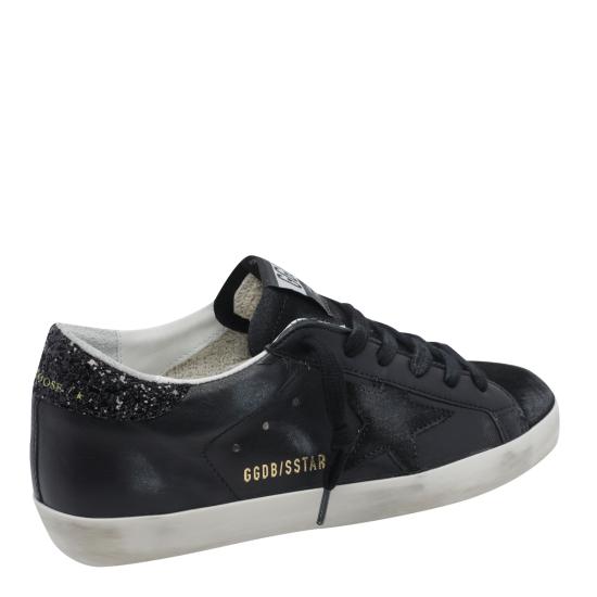 26FW 골든구스 SUPER STAR 슈퍼 스타 클래식 스니커즈 GWF00101 F00346390100 Black - GOLDEN GOOSE