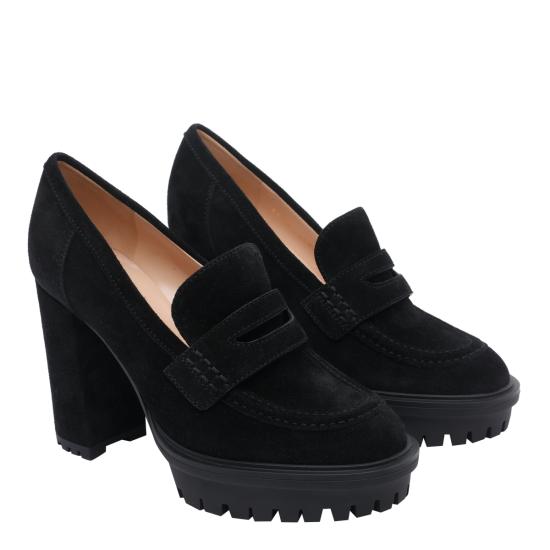 26FW 지안비토로시 힐/펌프스 G25357 70RIC SUENERO Black - GIANVITO ROSSI