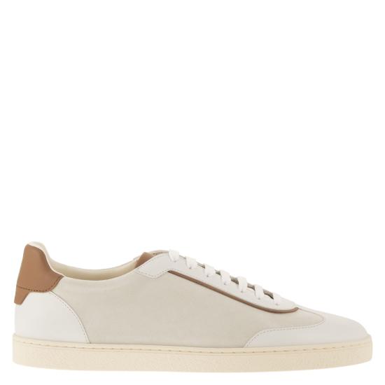26FW 브루넬로 쿠치넬리 스니커즈 MZULDGJ336 WHITE