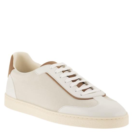 26FW 브루넬로 쿠치넬리 스니커즈 MZULDGJ336 WHITE - BRUNELLO CUCINELLI