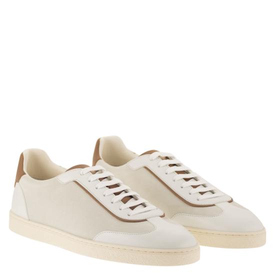 26FW 브루넬로 쿠치넬리 스니커즈 MZULDGJ336 WHITE - BRUNELLO CUCINELLI