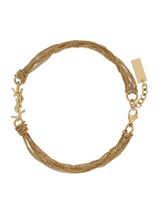 26FW 생로랑 팔찌 804330Y15008030 Metallic - SAINT LAURENT