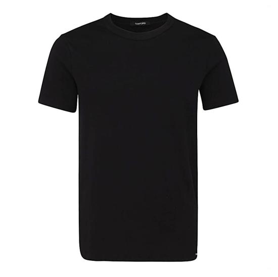 26FW 톰포드 코튼 크루넥 언더웨어 티셔츠 T4M08 1040002 BLACK