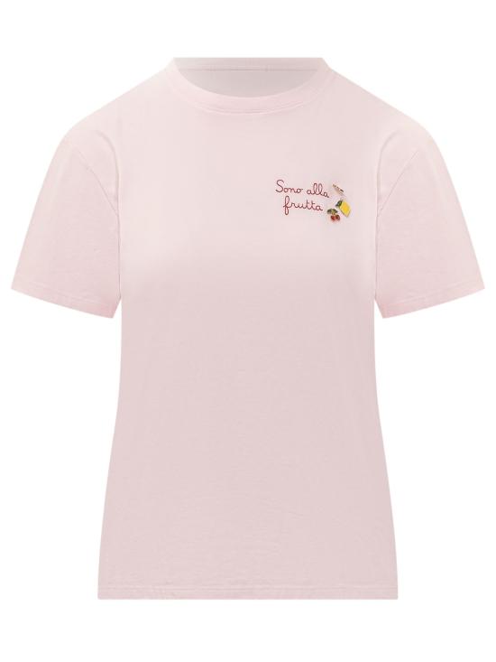 26SS 세인트바쓰 반팔 티셔츠 EMI000103647L 20 SONO ALLA FRUTTA CHARM EMB