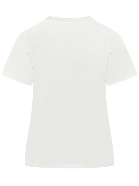 26SS 세인트바쓰 반팔 티셔츠 EMI000108579L 01N BORSE OCCHIAIE STRASS EMB - MC2 SAINT BARTH