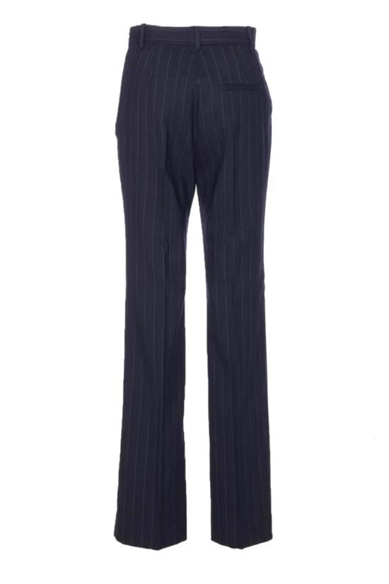 25FW 핑코 스트레이트 팬츠 105671A2QY EZ1 Blue - PINKO
