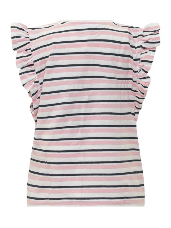 26SS [키즈] 게스 티셔츠 K6GI09K9NE4 S01T WHITE PINK - GUESS