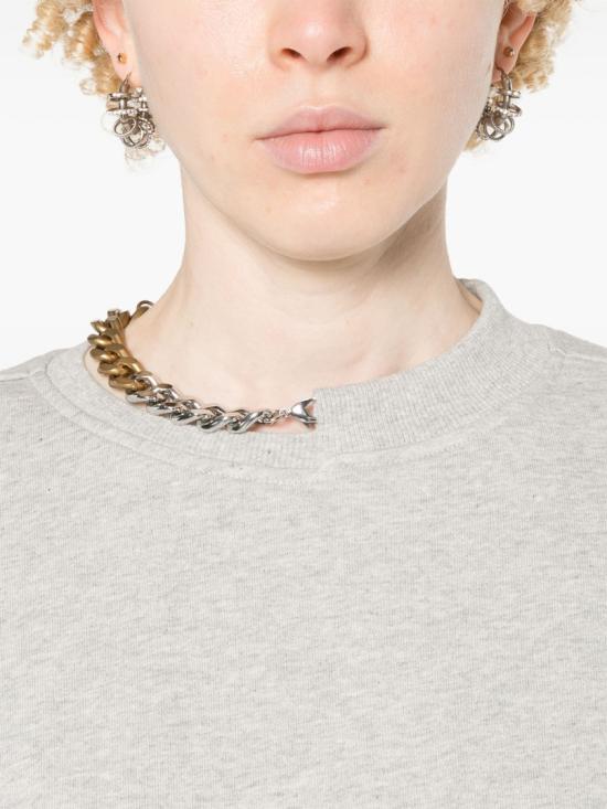  스텔라 맥카트니 긴팔 티셔츠 6J0327 3SPZ36 Grey - STELLA MCCARTNEY