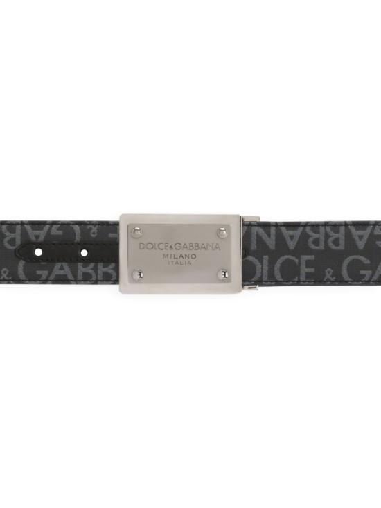  돌체앤가바나 가죽 벨트 BC4824 AJ705 Black - DOLCE & GABBANA